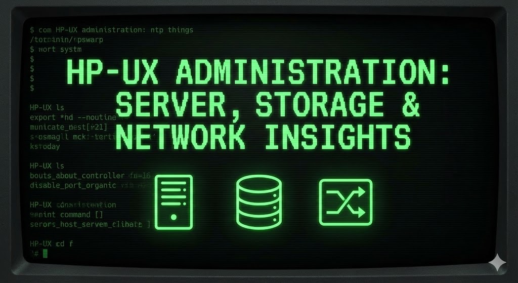 HP-UX 서버 운영자를 위한 실전 마스터 가이드