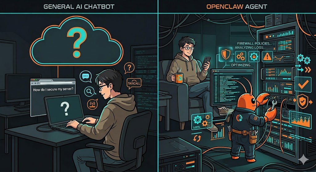 ChatGPT와 OpenClaw는 무엇이 다른가