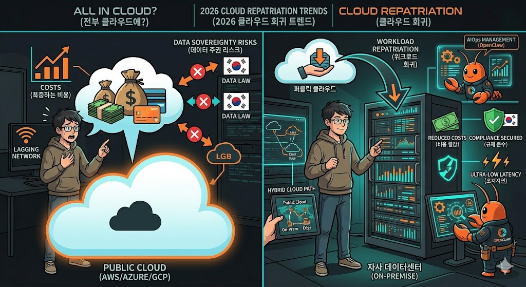 클라우드에 올렸던 것들을 다시 내리는 기업들