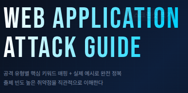 웹 애플리케이션 취약점 공격 완벽 가이드